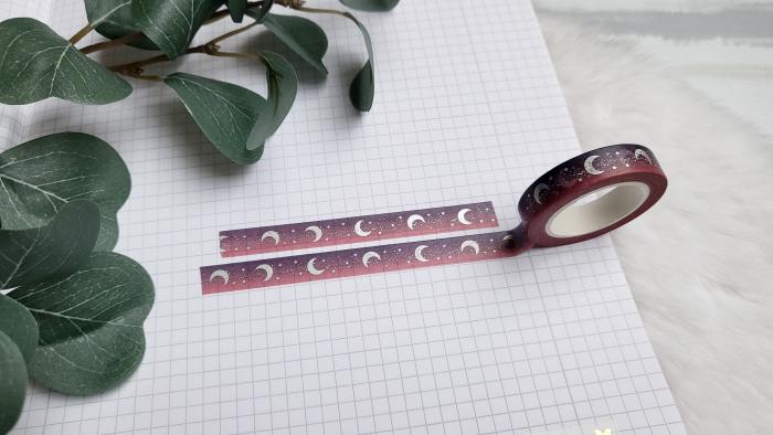 Washi Tape Moon